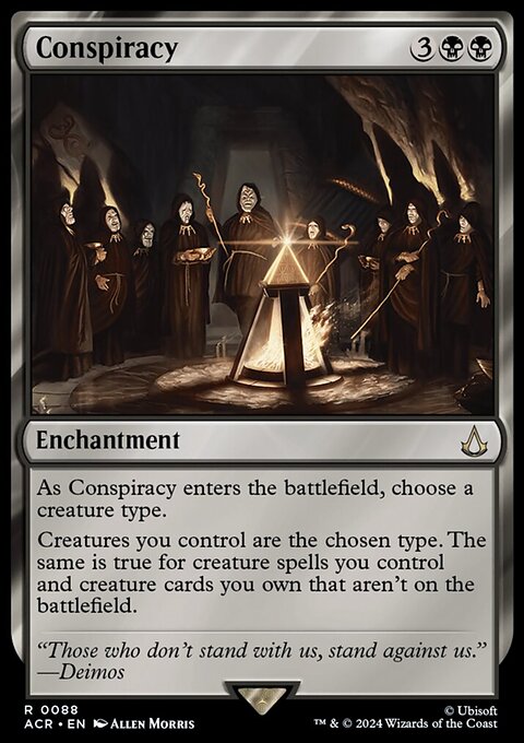 Conspiracy, Assassin's Creed #88, Magic: The Gathering card