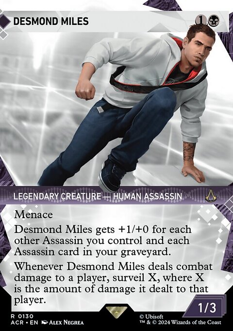 Desmond Miles, Assassin's Creed #130, Magic: The Gathering card