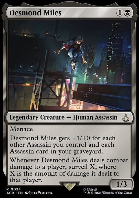 Desmond Miles, Assassin's Creed #24, Magic: The Gathering card
