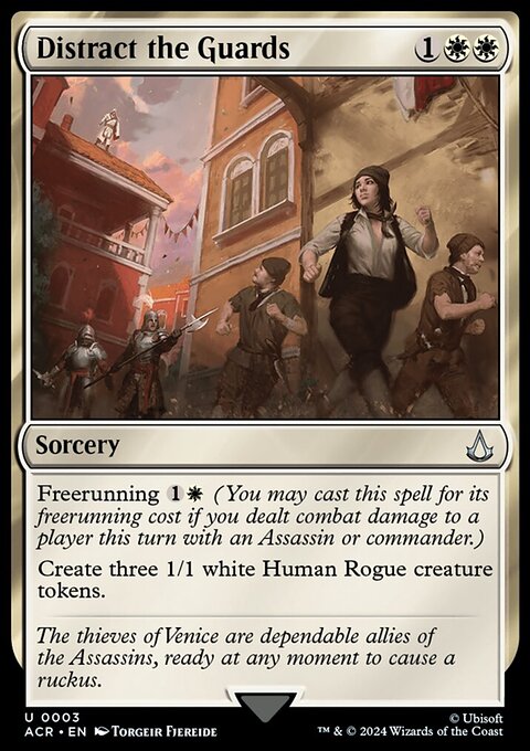 Distract the Guards, Assassin's Creed #3, Magic: The Gathering card