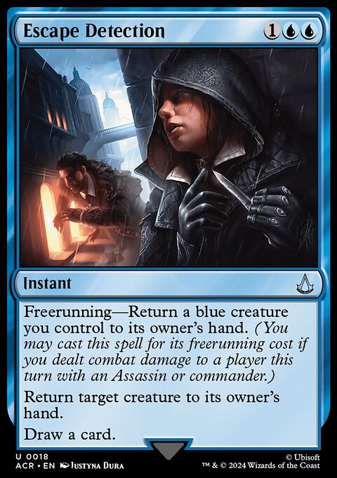 Escape Detection, Assassin's Creed #18, Magic: The Gathering card