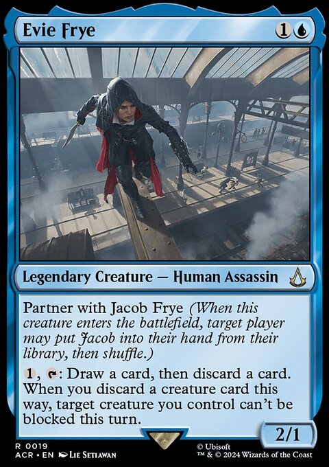 Evie Frye, Assassin's Creed #19, Magic: The Gathering card