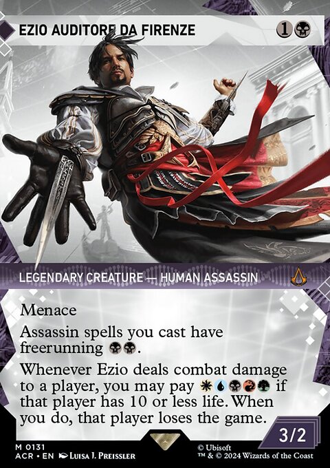 Ezio Auditore da Firenze, Assassin's Creed #131, Magic: The Gathering card