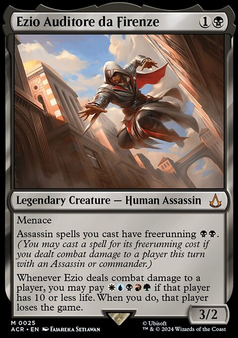 Ezio Auditore da Firenze, Assassin's Creed #25, Magic: The Gathering card