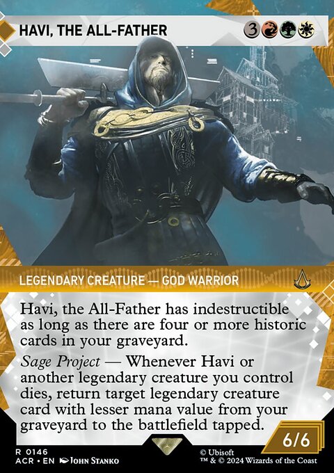 Havi, the All-Father, Assassin's Creed #146, Magic: The Gathering card