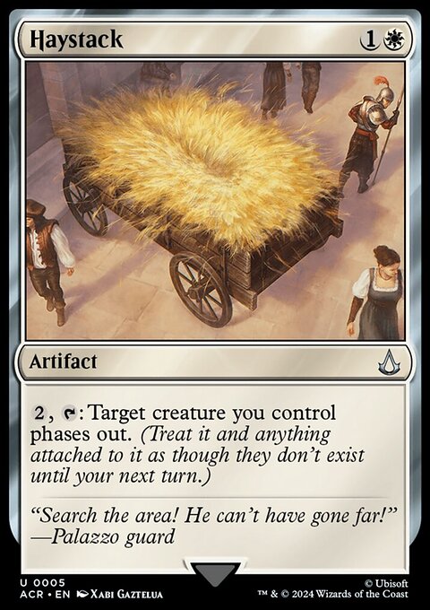 Haystack, Assassin's Creed #5, Magic: The Gathering card