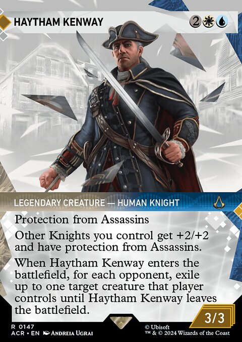 Haytham Kenway, Assassin's Creed #147, Magic: The Gathering card