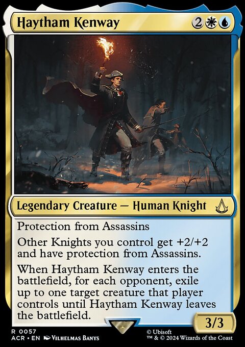 Haytham Kenway, Assassin's Creed #57, Magic: The Gathering card