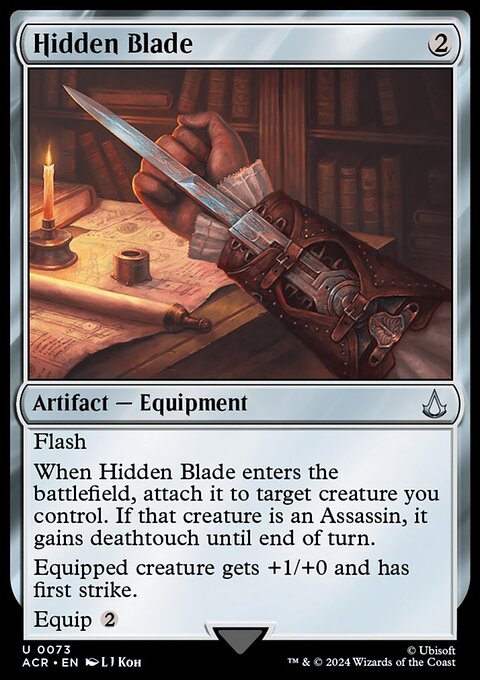 Hidden Blade, Assassin's Creed #73, Magic: The Gathering card