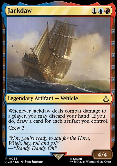 Jackdaw, Assassin's Creed #58, Magic: The Gathering card