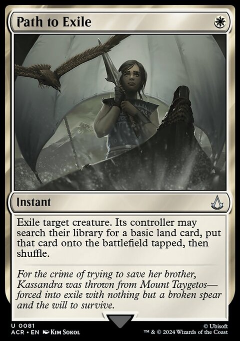 Path to Exile, Assassin's Creed #81, Magic: The Gathering card