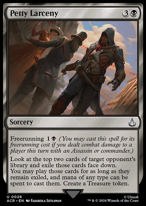 Petty Larceny, Assassin's Creed #28, Magic: The Gathering card