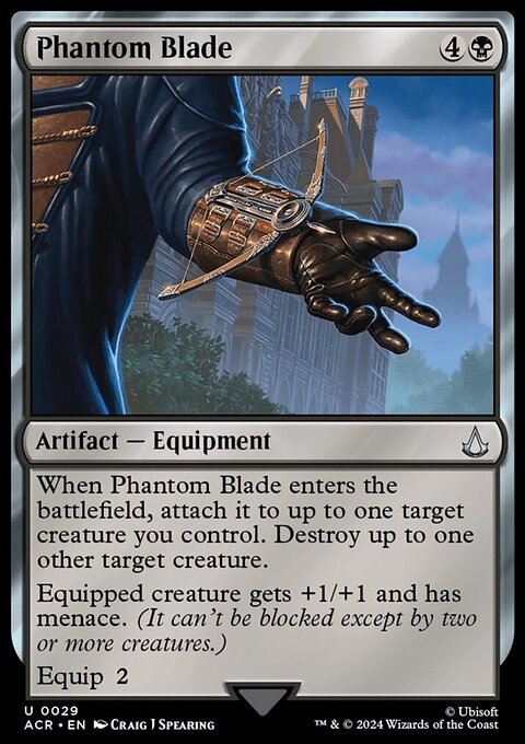 Phantom Blade, Assassin's Creed #29, Magic: The Gathering card