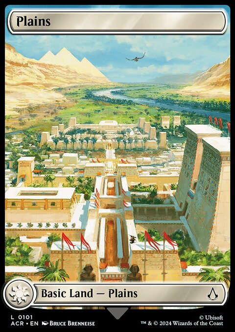 Plains, Assassin's Creed #101, Magic: The Gathering card