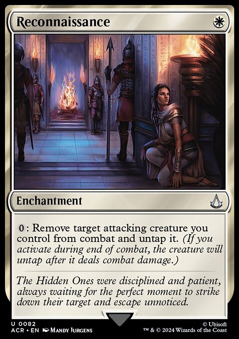 Reconnaissance, Assassin's Creed #82, Magic: The Gathering card