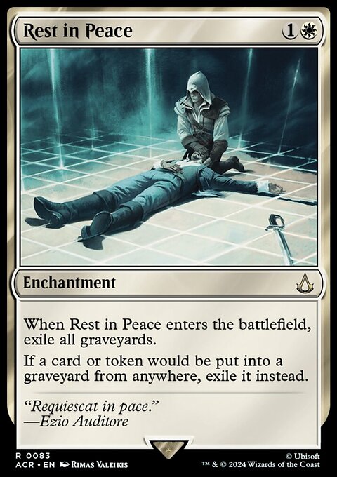 Rest in Peace, Assassin's Creed #83, Magic: The Gathering card