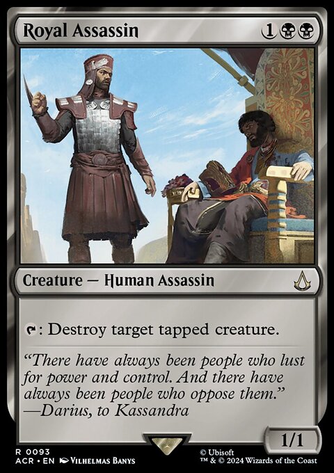Royal Assassin, Assassin's Creed #93, Magic: The Gathering card