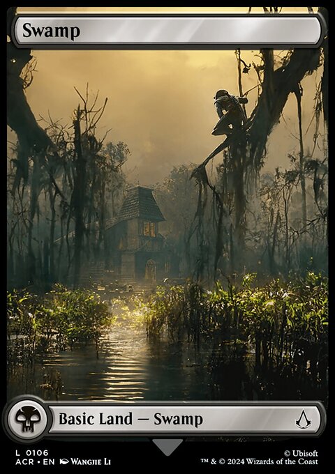 Swamp, Assassin's Creed #106, Magic: The Gathering card