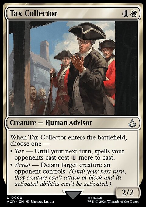 Tax Collector, Assassin's Creed #9, Magic: The Gathering card