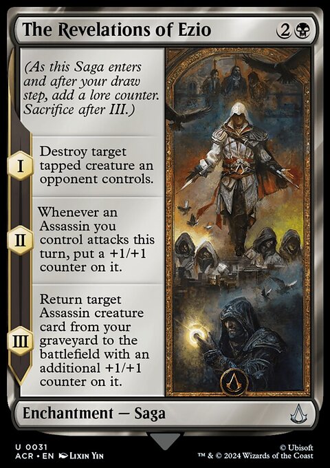 The Revelations of Ezio, Assassin's Creed #31, Magic: The Gathering card