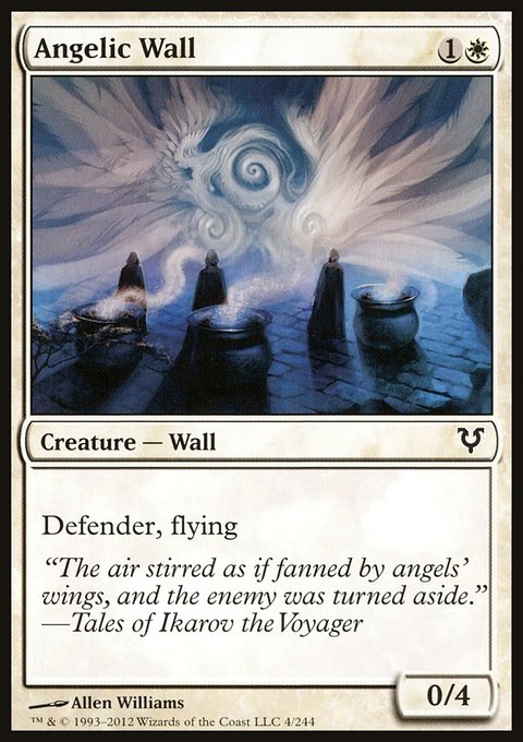 Angelic Wall, Avacyn Restored #4, Magic: The Gathering card