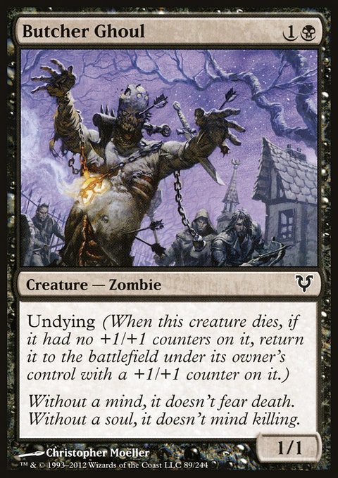 Butcher Ghoul, Avacyn Restored #89, Magic: The Gathering card