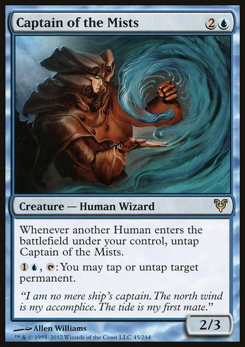 Captain of the Mists, Avacyn Restored #45, Magic: The Gathering card
