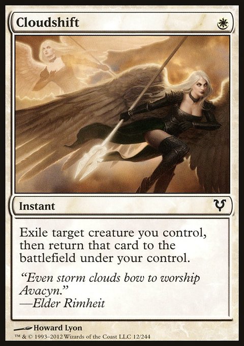Cloudshift, Avacyn Restored #12, Magic: The Gathering card