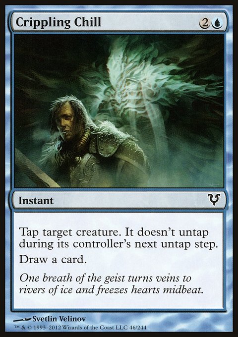 Crippling Chill, Avacyn Restored #46, Magic: The Gathering card