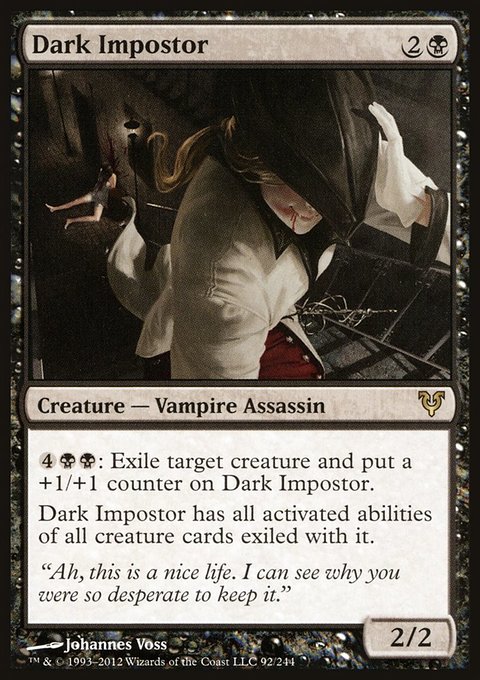 Dark Impostor, Avacyn Restored #92, Magic: The Gathering card