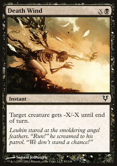 Death Wind, Avacyn Restored #93, Magic: The Gathering card