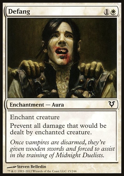 Defang, Avacyn Restored #15, Magic: The Gathering card