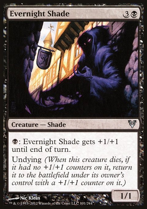 Evernight Shade, Avacyn Restored #101, Magic: The Gathering card