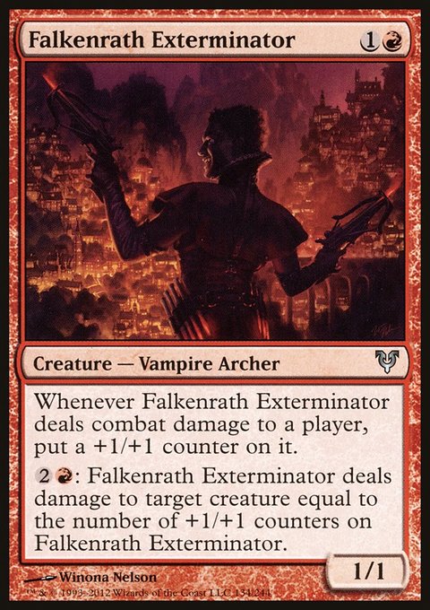 Falkenrath Exterminator, Avacyn Restored #134, Magic: The Gathering card