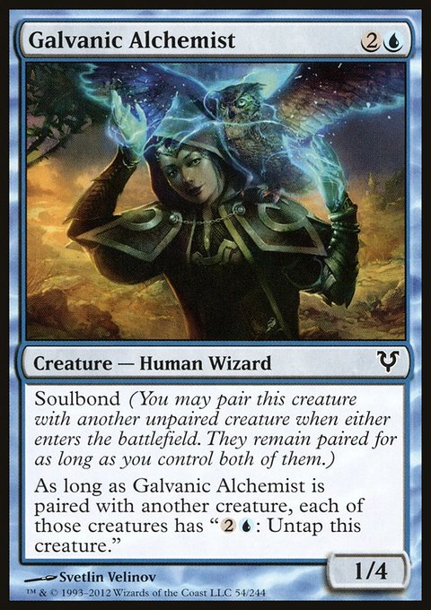 Galvanic Alchemist, Avacyn Restored #54, Magic: The Gathering card