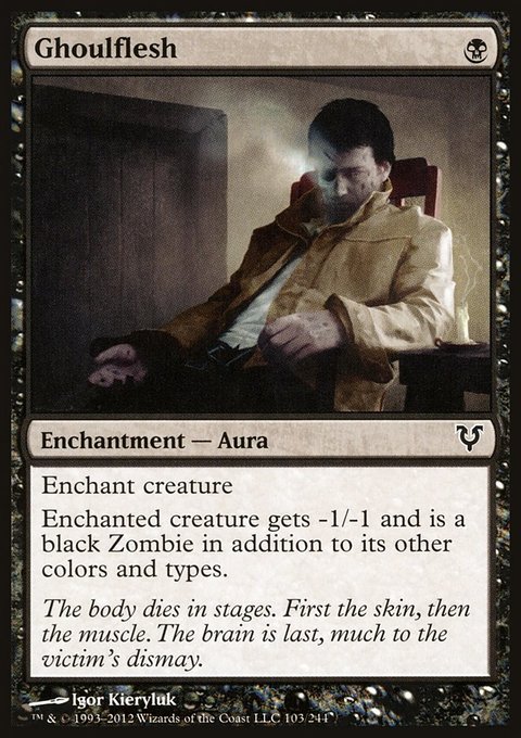 Ghoulflesh, Avacyn Restored #103, Magic: The Gathering card