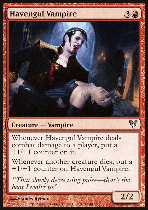 Havengul Vampire, Avacyn Restored #139, Magic: The Gathering card