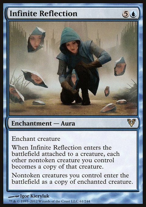 Infinite Reflection, Avacyn Restored #61, Magic: The Gathering card