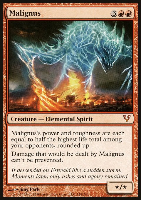 Malignus, Avacyn Restored #148, Magic: The Gathering card