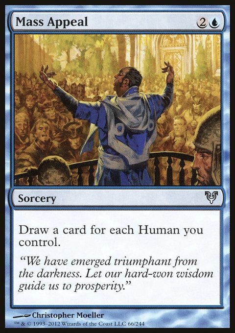 Mass Appeal, Avacyn Restored #66, Magic: The Gathering card