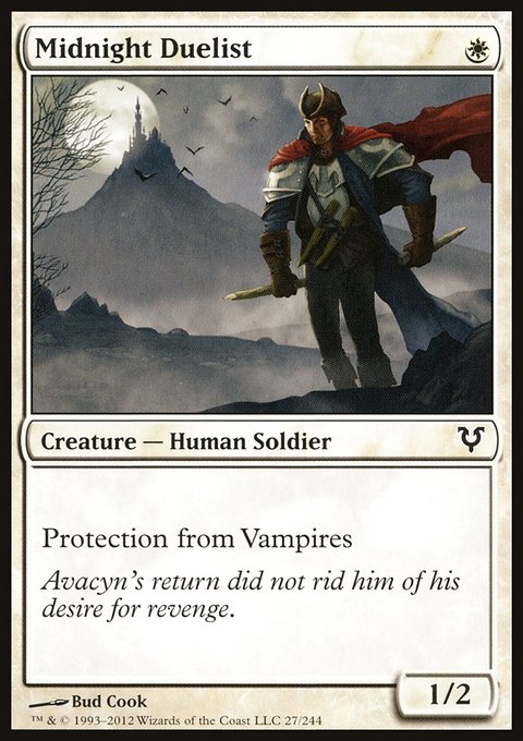 Midnight Duelist, Avacyn Restored #27, Magic: The Gathering card