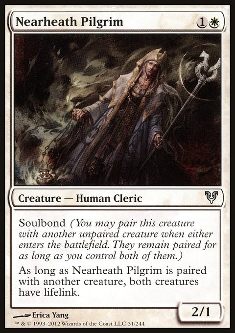 Nearheath Pilgrim, Avacyn Restored #31, Magic: The Gathering card