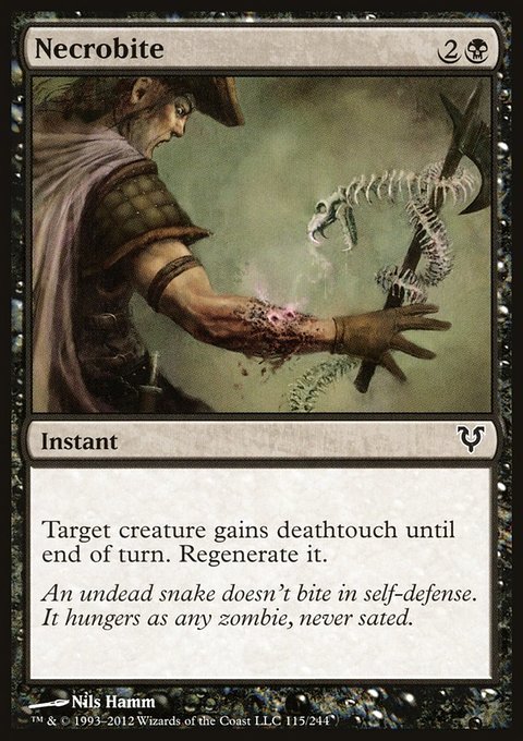 Necrobite, Avacyn Restored #115, Magic: The Gathering card