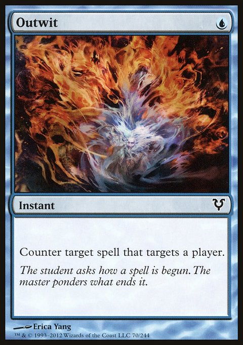 Outwit, Avacyn Restored #70, Magic: The Gathering card