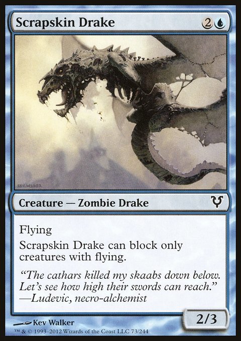 Scrapskin Drake, Avacyn Restored #73, Magic: The Gathering card