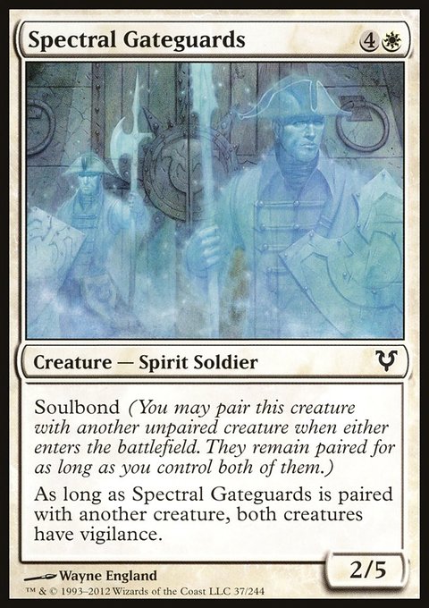 Spectral Gateguards, Avacyn Restored #37, Magic: The Gathering card