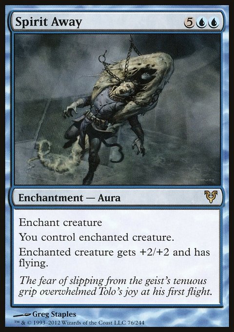 Spirit Away, Avacyn Restored #76, Magic: The Gathering card