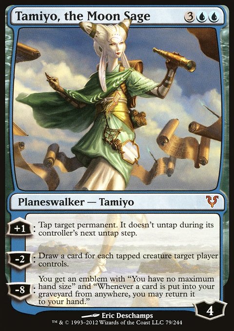 Tamiyo, the Moon Sage, Avacyn Restored #79, Magic: The Gathering card