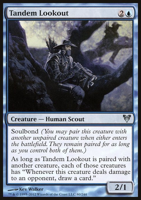 Tandem Lookout, Avacyn Restored #80, Magic: The Gathering card