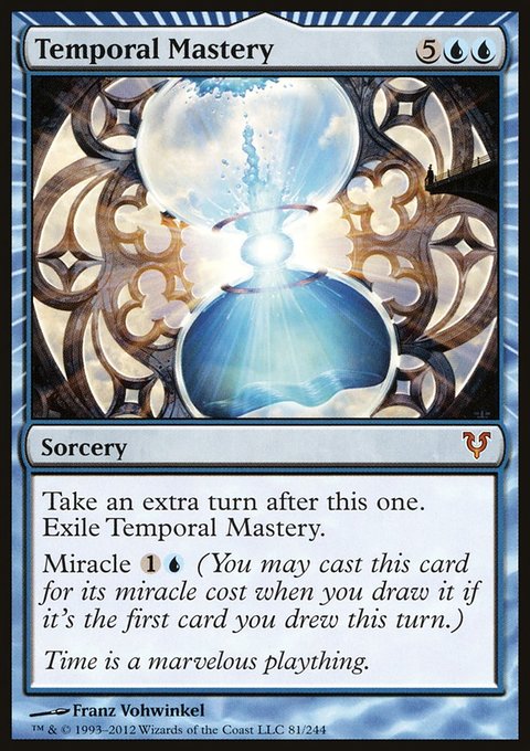 Temporal Mastery, Avacyn Restored #81, Magic: The Gathering card